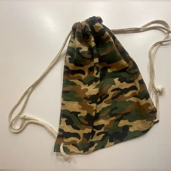 4/$25 Camo Drawstring Bag - Picture 2 of 6